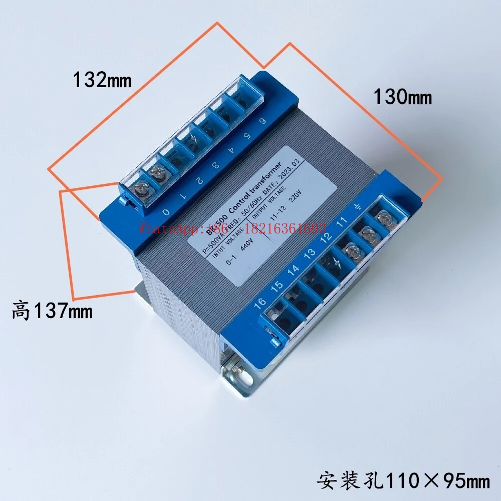 Store 2055   JBK3-100VA 2/3/500 VA 440V To 220V 60Hz Machine Tool Control Transformer Marine Transformer