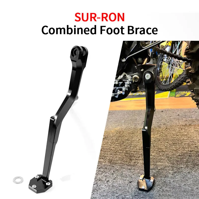 For SURRON Light Bee X Segway X160 X260 Talaria Sting Adjustable Kickstand Side Stand Off-road Dirt Bike Accessories SUR-RON