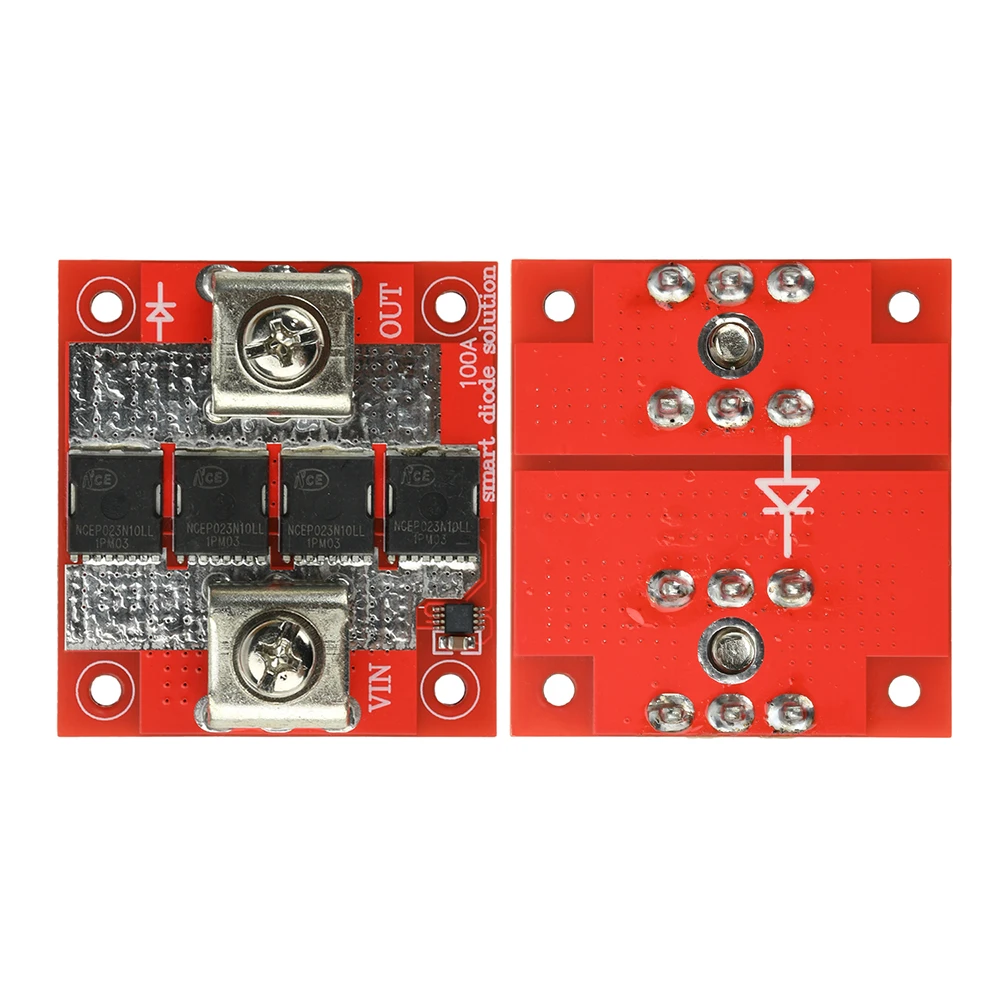 100A High Current Ideal Diode Module Does Not Require Grounding For Charging And Is Anti-Backflow And Anti-Reverse Connection