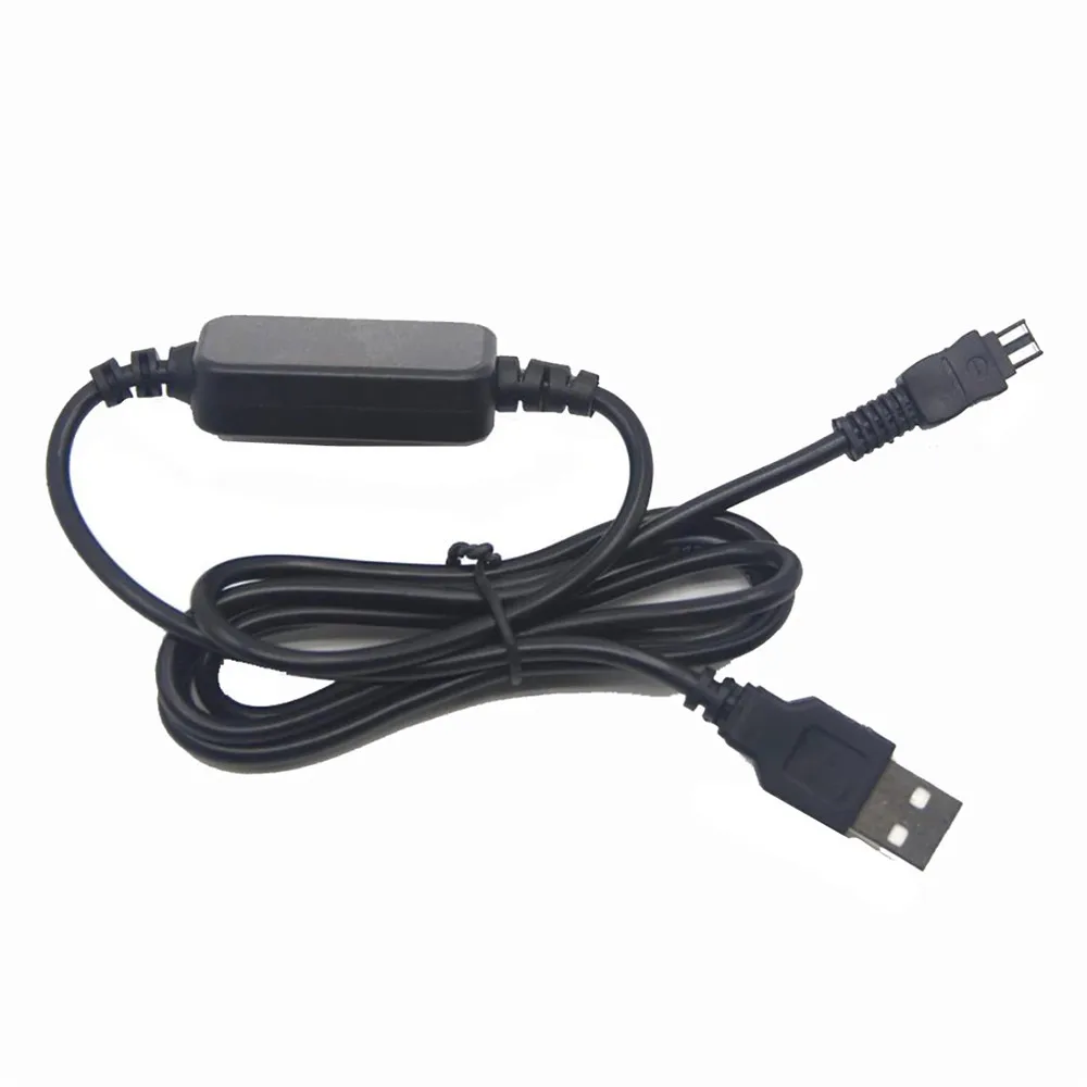 USB Power Cable Adapter AC L100 AC-L200 AC-L25 For Sony DSC-HX200 DSC HX100 HDR-CX105 FDR-AX100 FDR-AXP35 HDR-C6 VG900