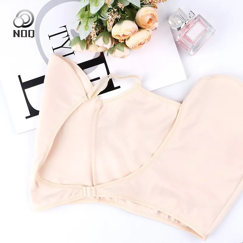 1Pc Reusable Washable ShapeT-shirt Sweat Pads Underarm Armpit Sweat Pads Perfume Absorbing Anti one size For skin color