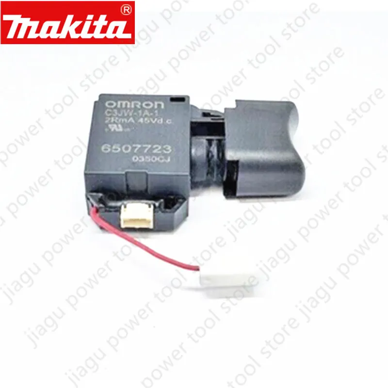 

Genuine Switch For Makita 6507723 650772-3 DTD170 TD170D TD160D DTD171 DTD171Z 140B49-1 xdt16 xdt12 electric screwdr tool parts