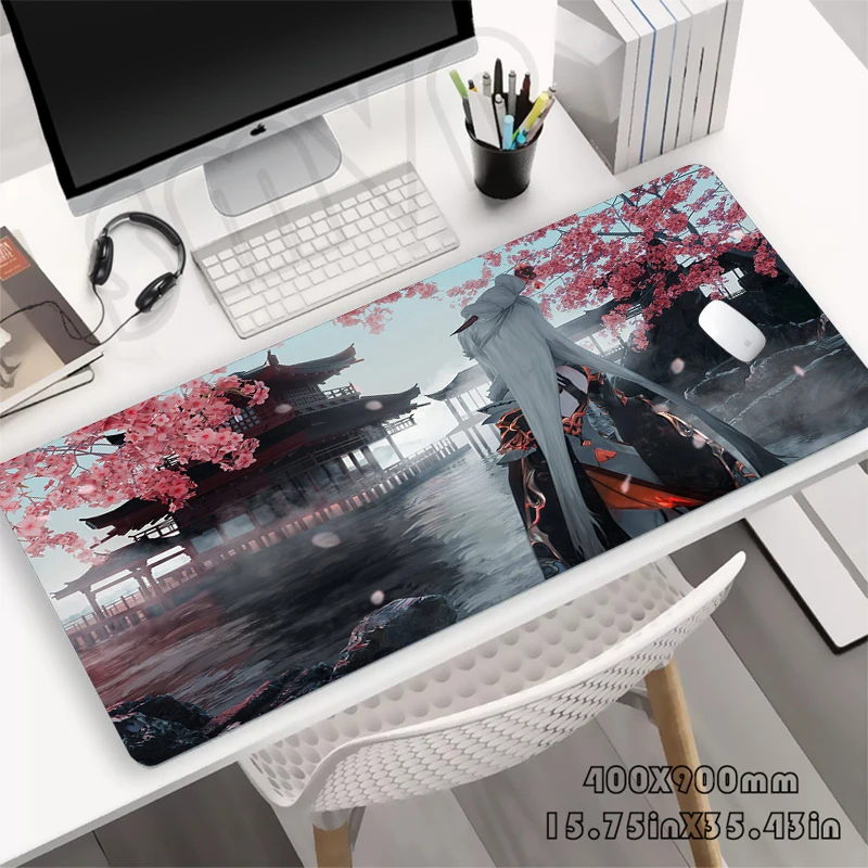 

Antique Girl Large Desk Pad 100x50cm Big Computer Mousepads Gaming Mousepad Big Keyboard Mats Gamer Mouse Pads Desk Mat