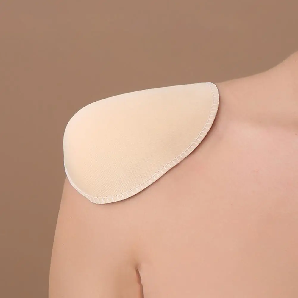 3Pairs Invisible Detachable Foam Shoulder Pad Breathable Adhesive Strips Shoulders Enhancer Low Shoulders Shoulder Pads