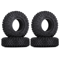 4PCS 85*28mm 1.55 Inch Pneu Aro 14 Wheel Tires Set for RC Crawler Car Tamiya Tt02 Scx24 Trx4 Wpl C24 Kyosho Car accessories