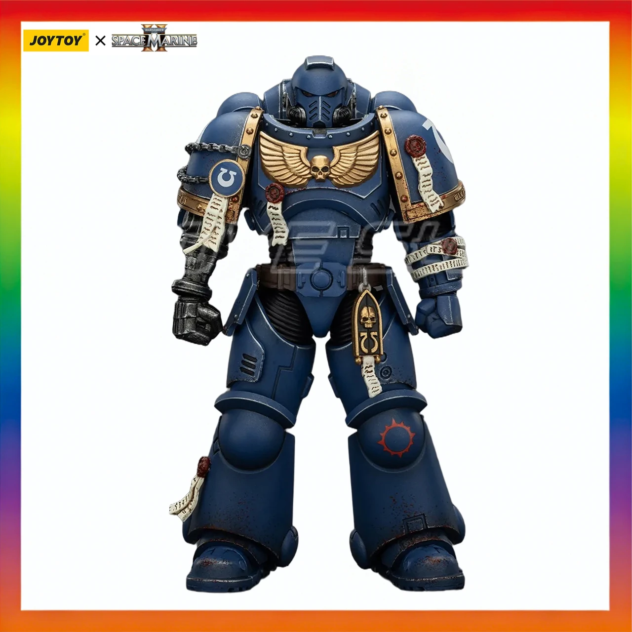 

In Stock Original JOYTOY Warhammer 40K Ultramarines Brother Chairon-Collectors Edition 1/18 Action Figure Model Gift Toys
