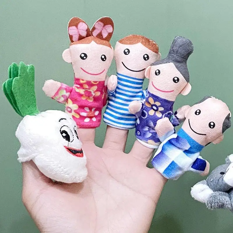 指人形 8 個 指人形 家畜 ストーリータイム 学習 インタラクティブ ストーリータイム 教育小道具 ロールプレイング用