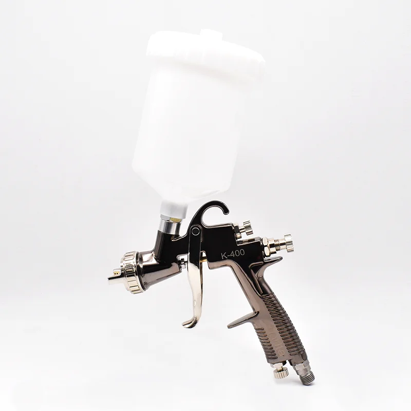LVMP High Quality Spray Gun Auarita K-400 Car Finish Painting 1.4mm 1.7mm Nozzle Gravity Paint Gun 600cc Cup With no clean cup