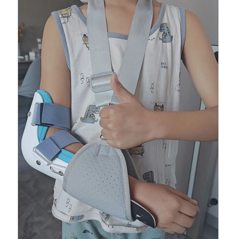 

1 шт. Детский регулируемый послеоперационный фиксатор локтя – медицинский ортез для поддержки руки – для облегчения боли в руке