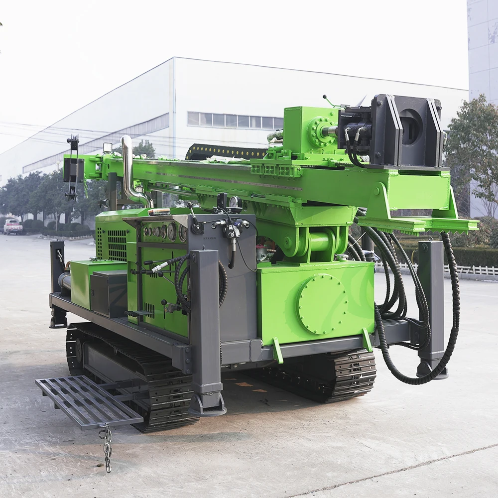 Hot Sale 1200 M Crawler Full Hydraulic Core Drill Water Well Drill Machine