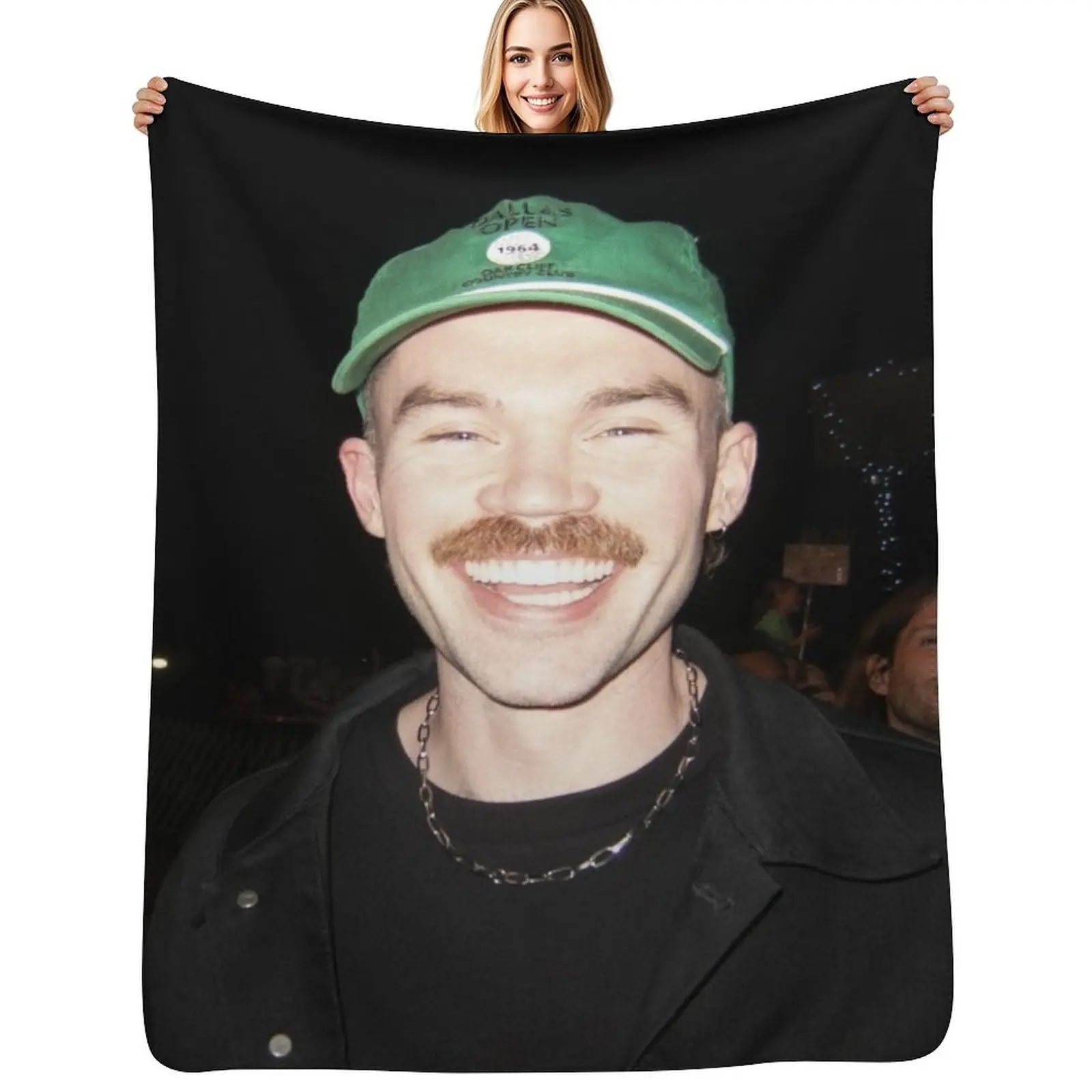 

Dom Dolla Throw Blanket Durable Warm Blanket for Daily Home Use