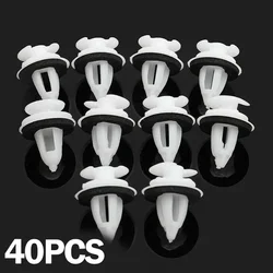 40pcs Car Interior Door Panel Trim Clips For BMW BE36 E38 E39 E46 M5 Z3 Car Accessories High-quality Clip Fasteners