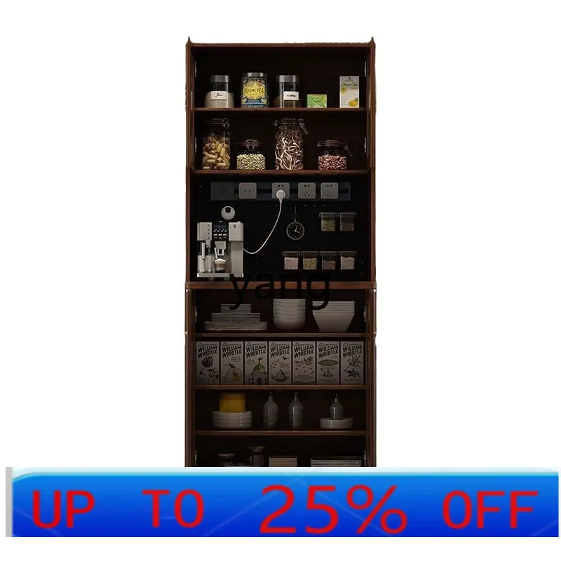 

LTT New Chinese Side Cabinet Living Room Storage Cabinet Solid Wood Frame Locker