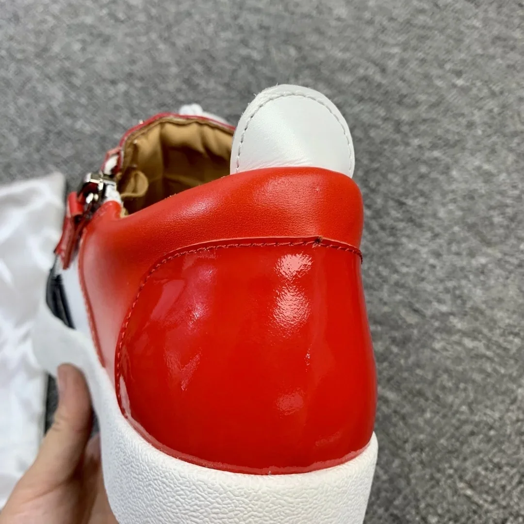 New Fashion Casual Sneakers for Men Brand Designer Women Tennis shoes Luxury Real Leather GZ Loafers Sports shoes 35-48 G0222