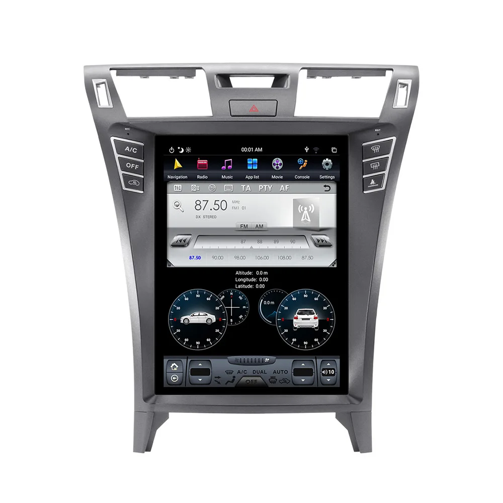 

12.1 INCH Android 13 For Lexus LS460 2006 - 2012 Car Radio Screen GPS Navigation CARPLAY Multimedia Player Audio 4G DSP