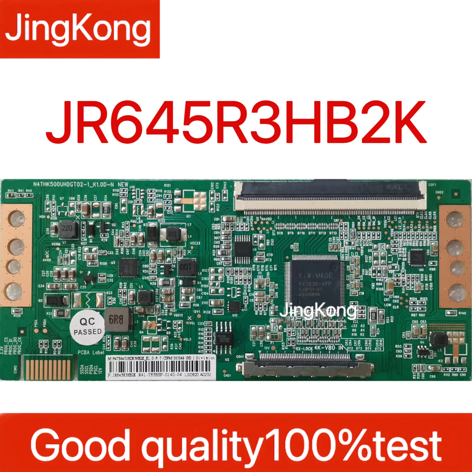 Newly upgraded logic board N4THK500UHDGT02-1 JR645R3HB2K 4K single port 96PIN