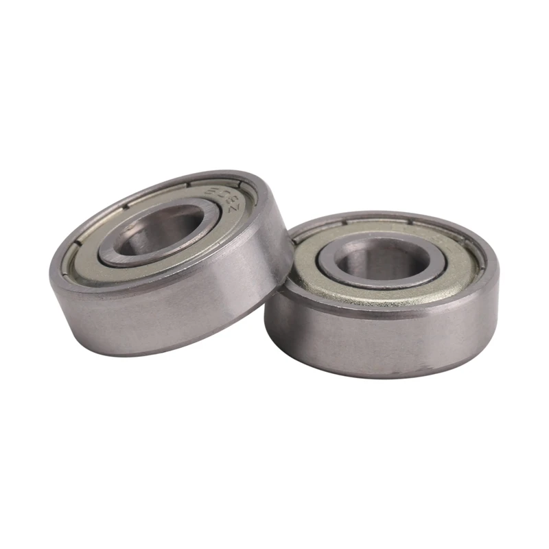 

2 Pcs Single Shielded 608Z Miniature Deep Groove Ball Bearings