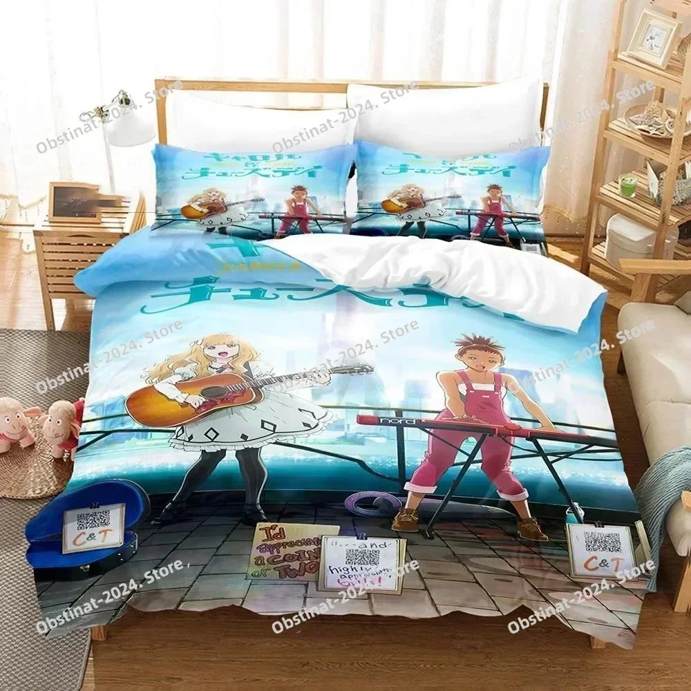 2025 Fashion Carole & Tuesday Bedding Set Printed Bed Set Duvet Cover Sheet Pillowcase Bed Soft Quilt Cover Full Queen King Size