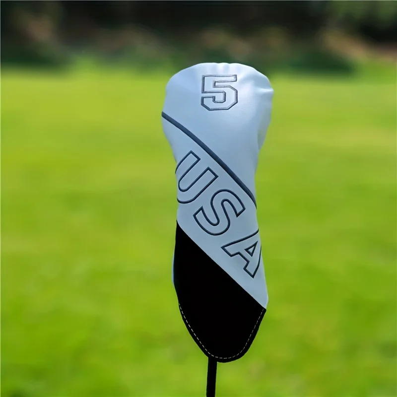 Fashionable Durable Golf Club Head Covers For Hybrid, Driver, Fairway Wood