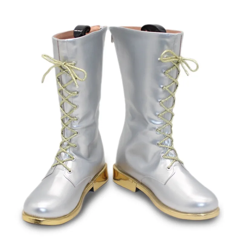 

Cosplay Shoes PU Leather Shoes Halloween Carnival Boots Anime Accessories Cosplay Prop Custom Made
