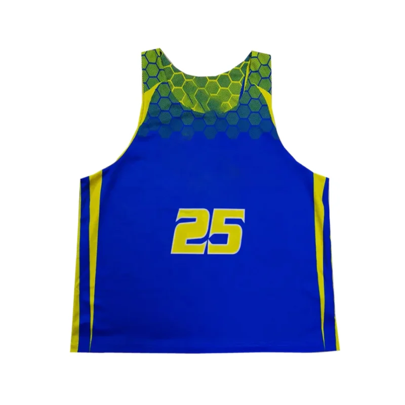 Custom Reversible Sublimated Lacrosse Pinny