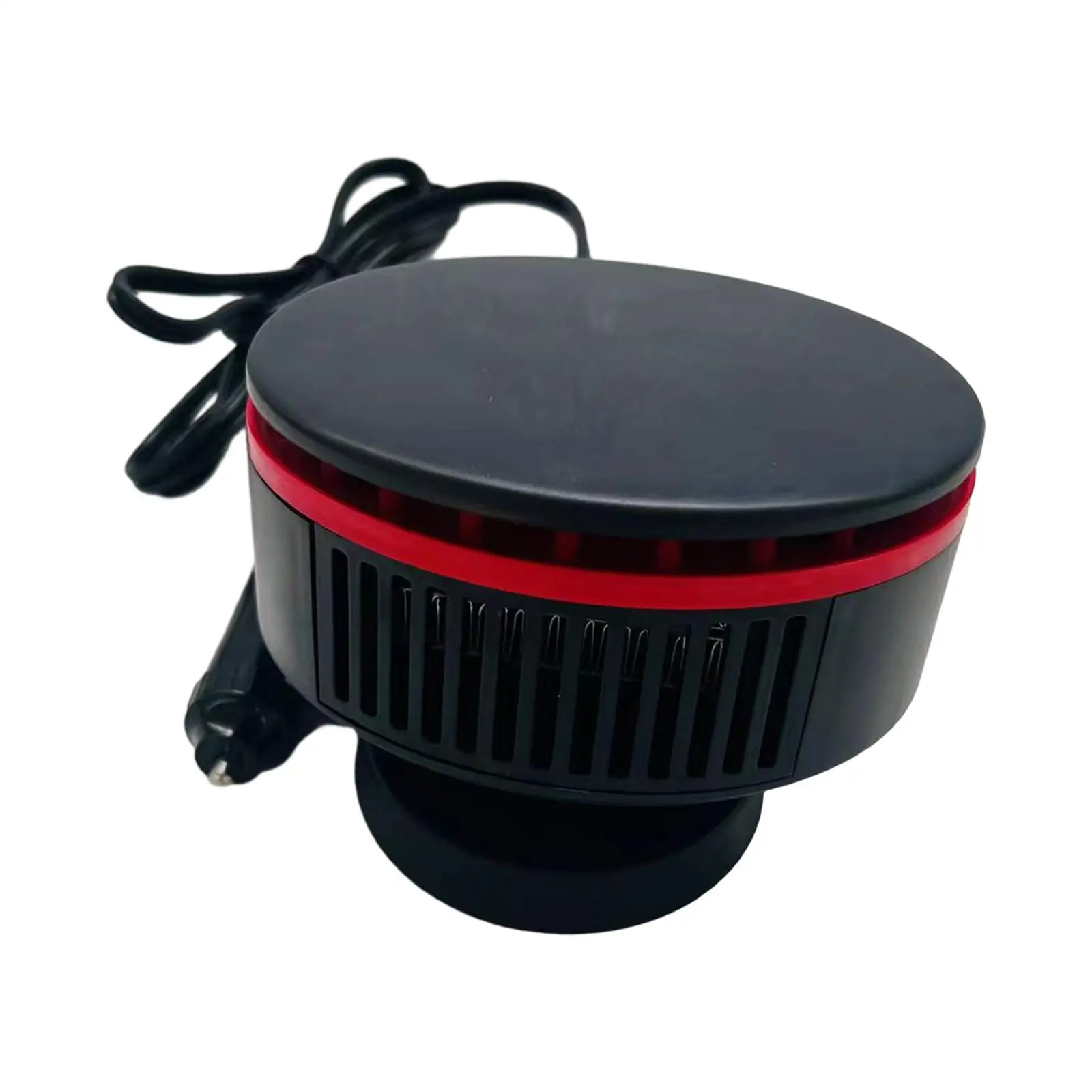 12V samochód dmuchawa odmrażanie szyby przedniej 59 cali obrót o 360 stopni dla motoryzacji w zimie wielofunkcyjny