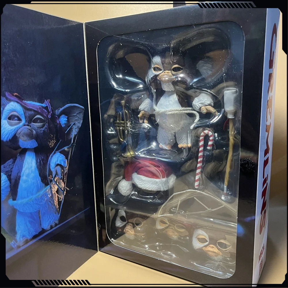 

NECA Gremlins Action Figure Movie Edition Gremlins Christmas Ver. Figure Retro Rubber Horror Doll Figurine Collection Toy Gift