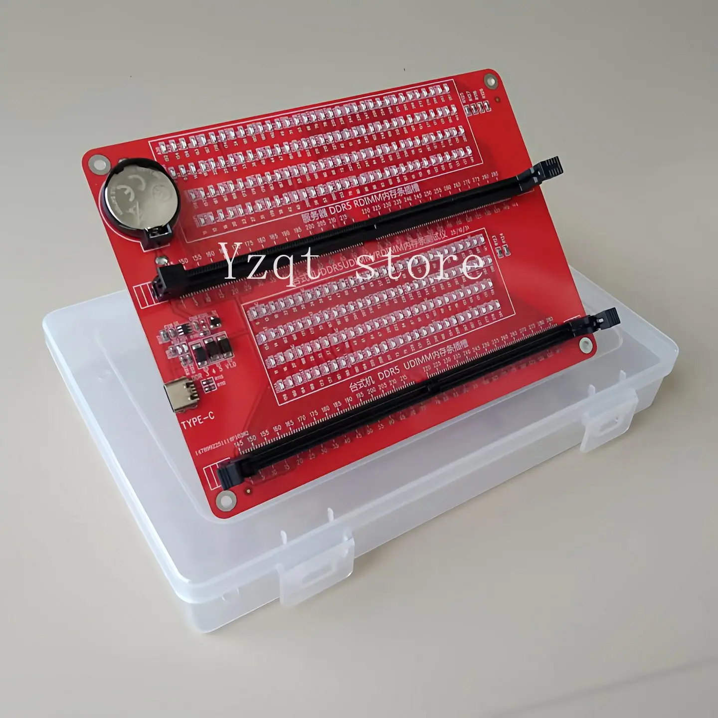 Desktop DDR3/4/5 Memory Tester Memory Bar Detection Tool Lamp Tester Computer Fault Diagnosis