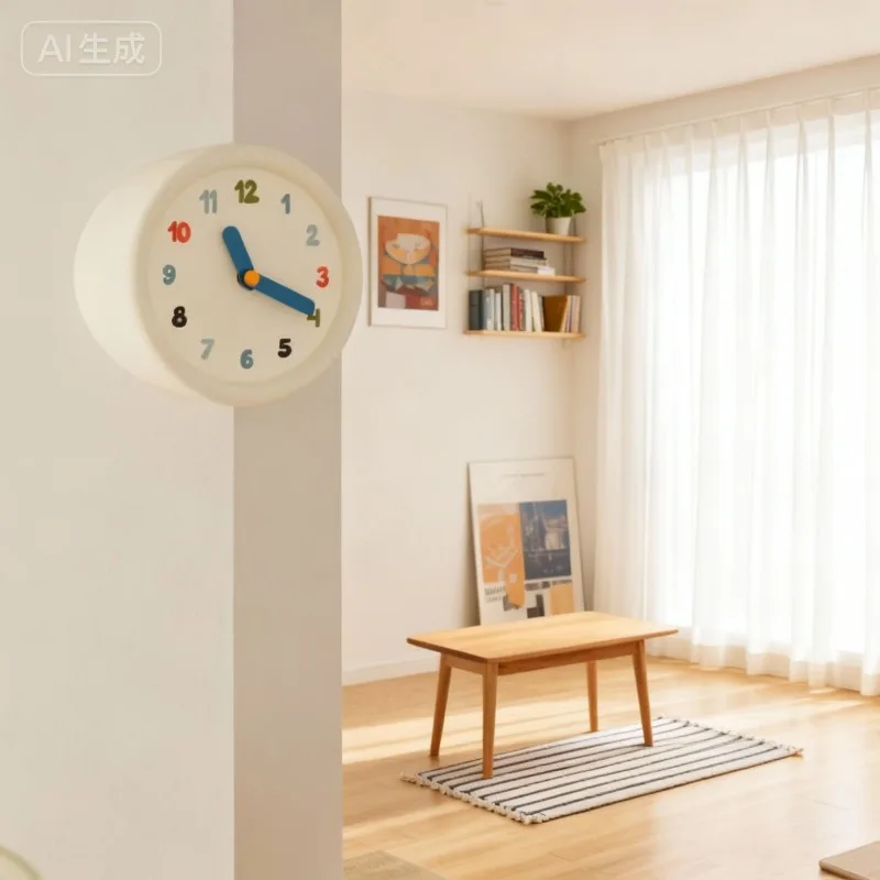 

Современные настенные часы, декоративные настенные часы, минималистичные эстетичные часы класса люкс, бесшумные элегантные часы для гостиной, украшение для дома