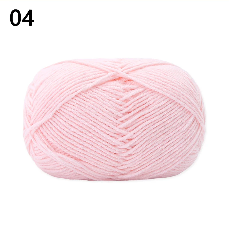 40 جرام 4ply الحليب القطن الحياكة الغزل التطريز الكروشيه خط رياض الأطفال الحرف اليدوية فئة الموضوع ل متماسكة الحرفية سترة قبعة الدمى