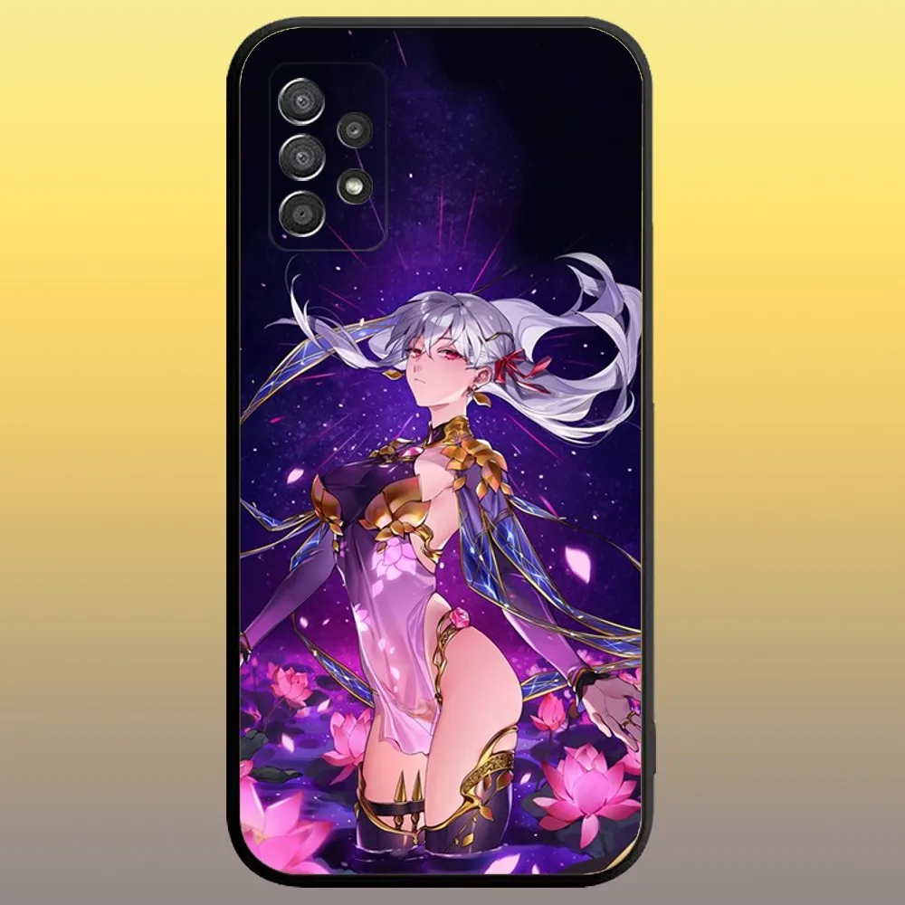 Fate Grand Order Phone Case for SamsungA 91,80,73,72,71,70,53,52,51,42,41,40,32,31,30,22,21,20,13 S 4G 5G Soft Black Case