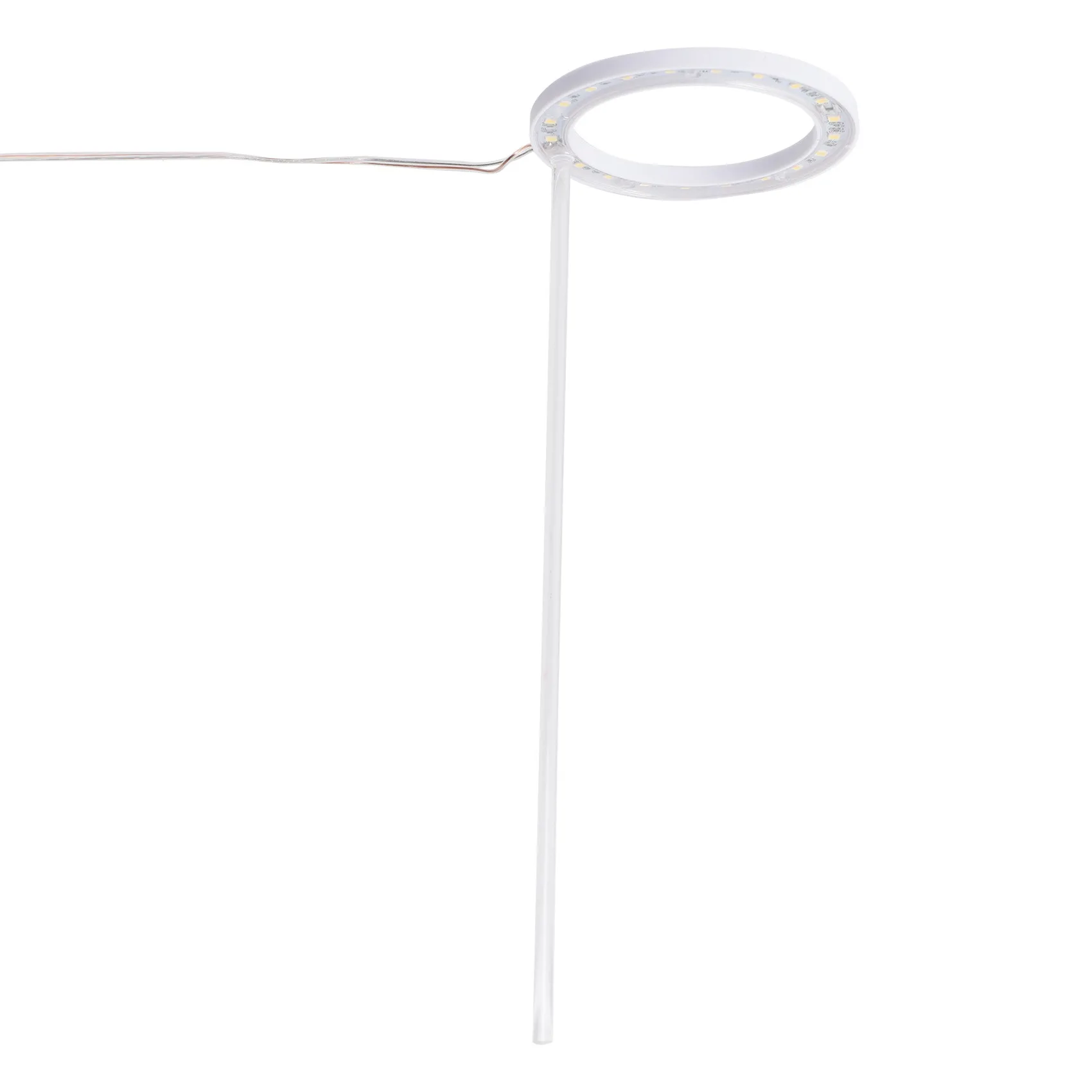 Aa64 led cresce a luz espectro completo phyto crescer lâmpada usb anjo anel lâmpada para suculentas, crescimento de plantas de flores