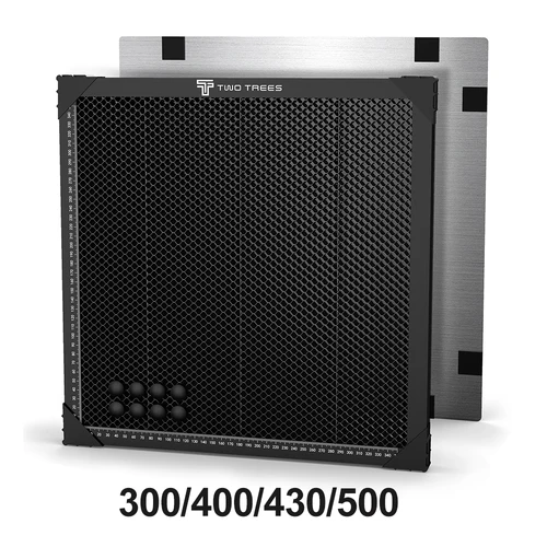 Mesa de Trabajo láser de nido de abeja para máquina cortadora de CO2/TT-5, grabador de 5S, corte de TTS-55, varios tamaños