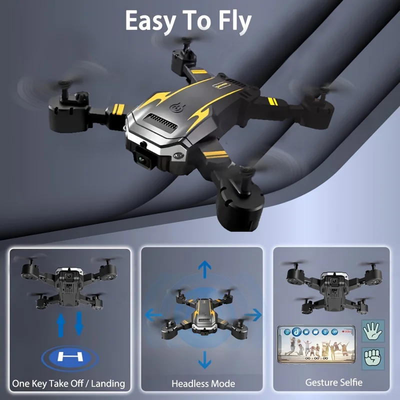 4K Remote Control Drone, Professional Aerial Photography, Equipped with 4K Camera, 360° Tumbling, App Control Tracking| Optical