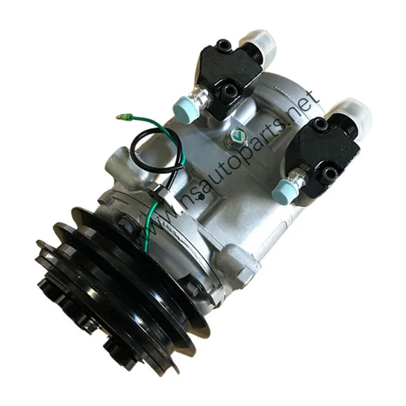 TM31 Bus Coach Air Conditioning Spare Parts 12V 24V Electric Automotive AC Mini Compressor