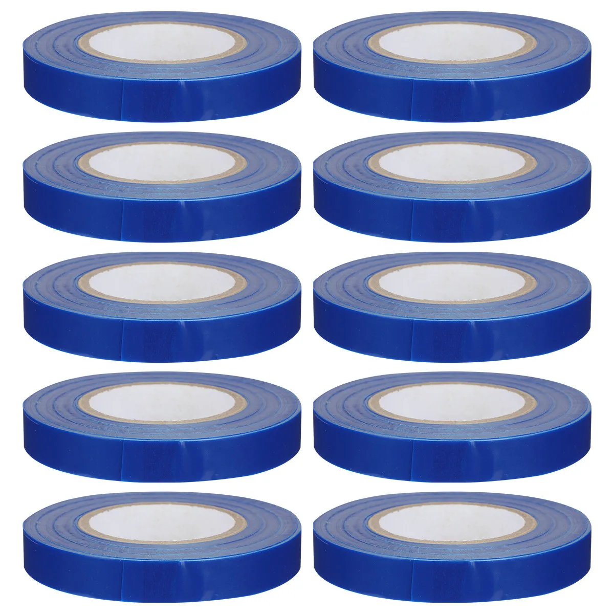 10 Rolls Gardening Tie Tape PVC Self-Adhesive Strong Plant Tape for Garden Vines Trees Adjustable Support Plant Ribbon Tie