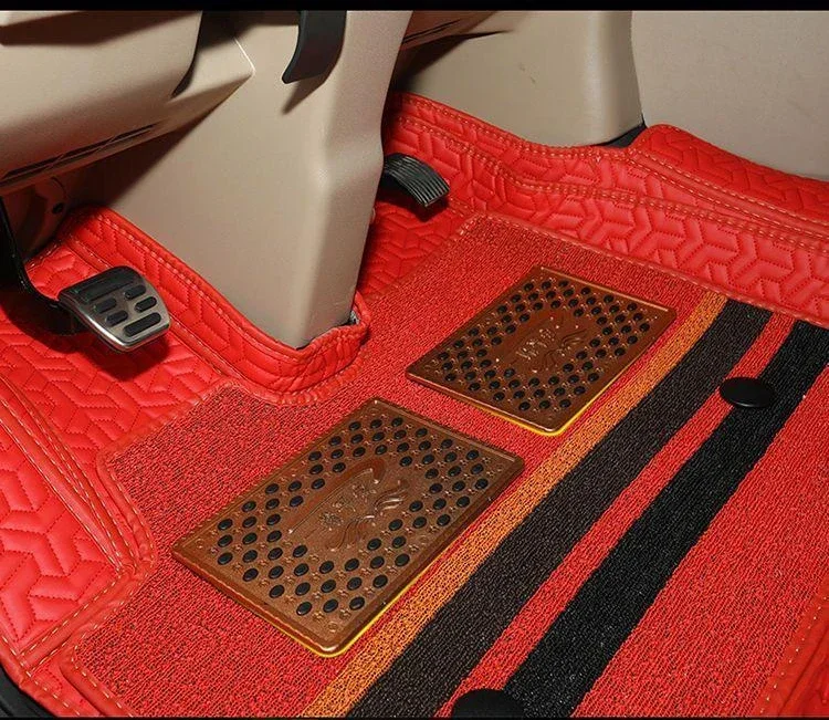 Foor Mat for Shacman X3000 SX3318 F3000 Special Full Surround Foot Pad Cab Interior Leather Double Deck Decoration Supplies