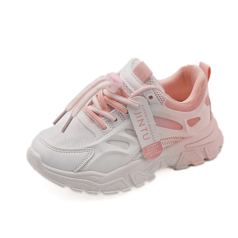 Children Fashion Tenis Casual Shoes Color Gradient Kids Chunky Sneakers for Girls Boys Sports Shoes Students Zapatillas