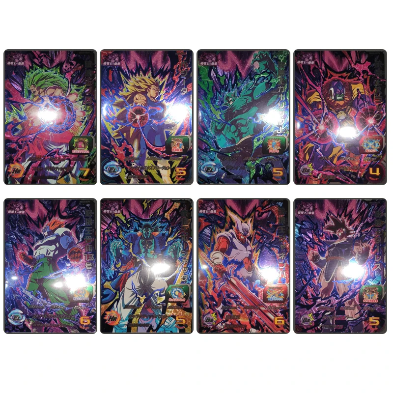 

Dragon Ball Diy homemade Card cartoon character Son Goku Trunks Majin Buu Cell Collectible card toy Christmas birthday gift