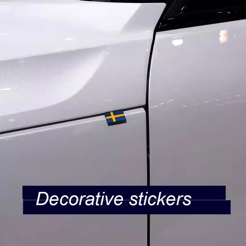 Auto-Türgriff Multimedia-Dekorationsknopf-Aufkleber für Volvo S60 S90 XC40 XC60 XC90 V60 V90 C40 Zentralsteuerung DIY – Detail 1