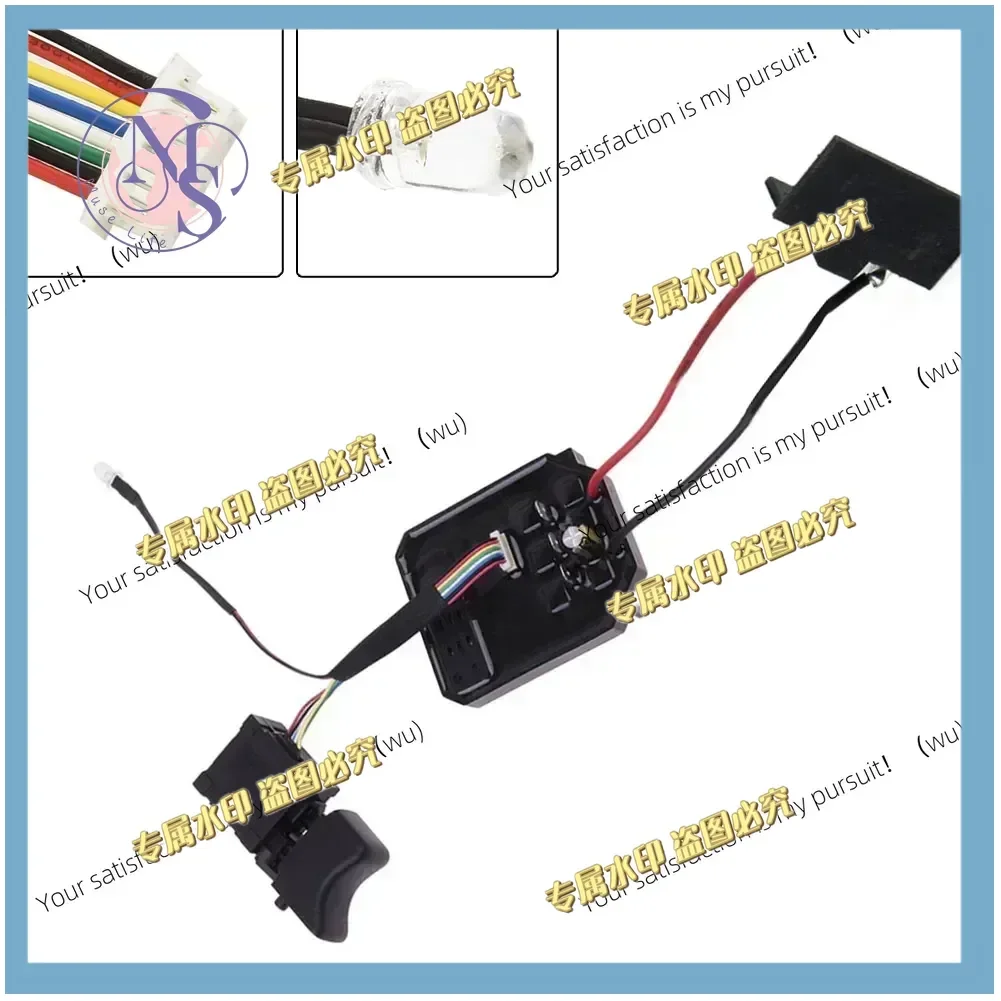 Drive Control Board+Switch For 2106/161/169 Brushless Electric Wrench 300W 18V 21V 5.2x6.2cm Power Tool Accessories