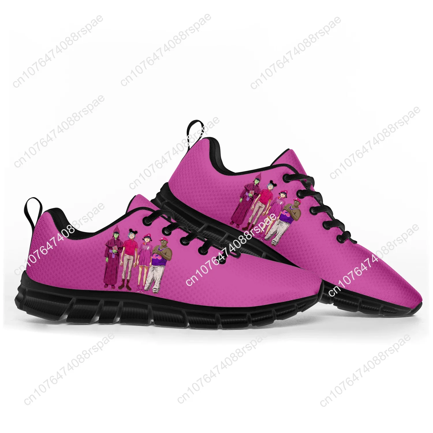 Gorillaz Virtual Rock Band Fashion Sports Shoes Mens Womens Teenager Kids Children Sneakers Custom High Quality Couple Shoes