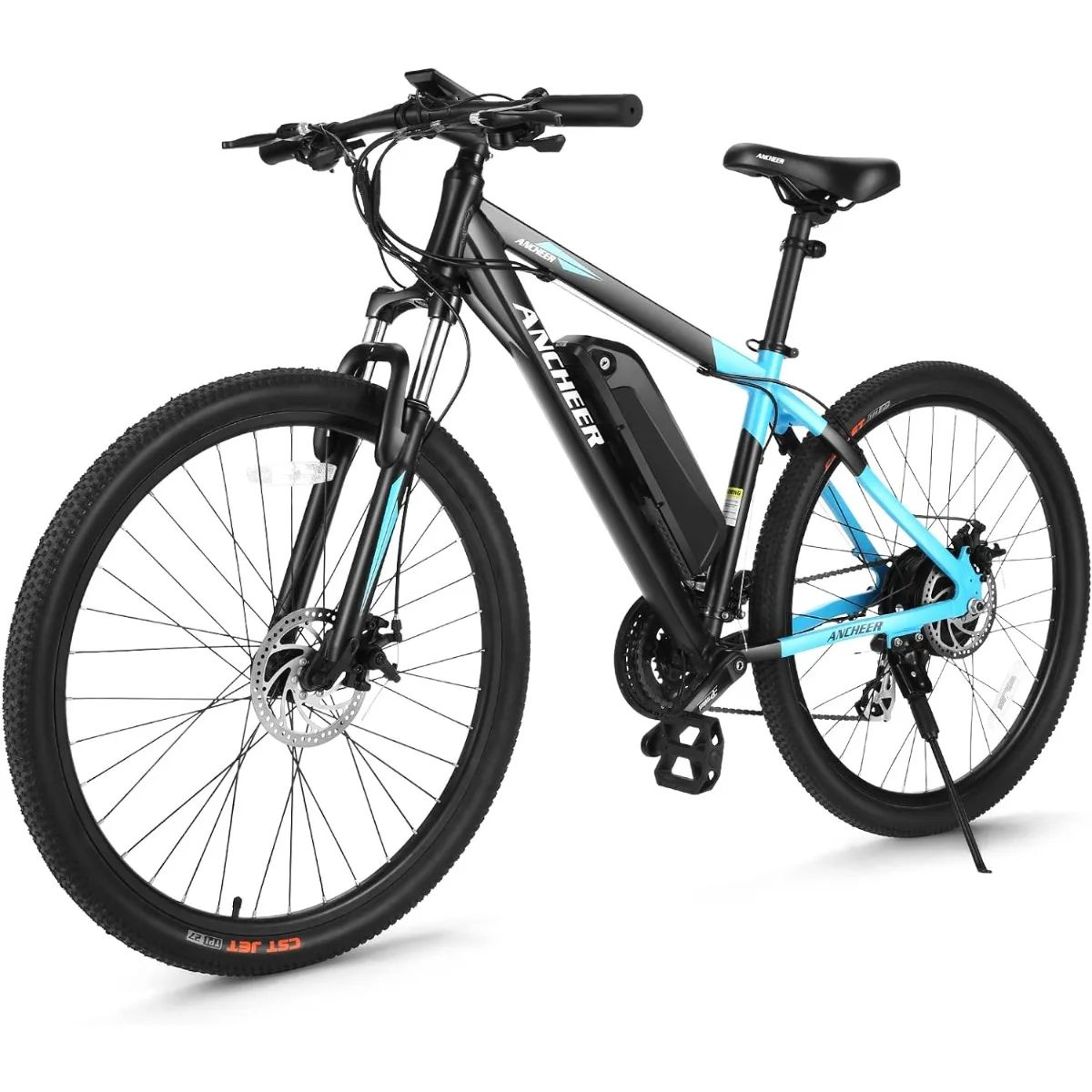 

Electric Bike 3 Hours Fast Charge, 55 Miles Electric Bicycle with 48v/499Wh Battery, LCD Display, 21/24 Speed Gears