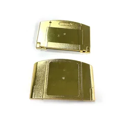 Gold-plated Replacement Game Card Shell for N64 Game Cartridge Cover Plastic Case US version