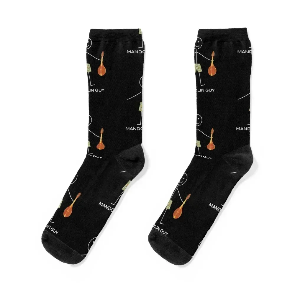 

Funny Mens Mandolin Guitar Socks hockey halloween hiking Socks Ladies Men's Wholesale winter retro Women's Socks Men's