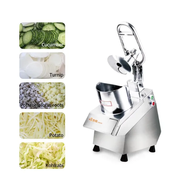 Electric Commercial  Multifunctional Vegetable Cutter Slicer Potato Cabbage Shredder for Hotels Restaurants Farm Kitchen