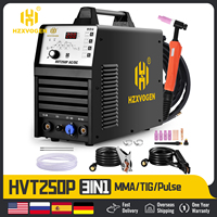 HZXVOGEN TIG AC/DC Welder Aluminum Welding Machine ARC Stick Welder Tools IGBT Inverter soldador With Pulse сварочный аппар