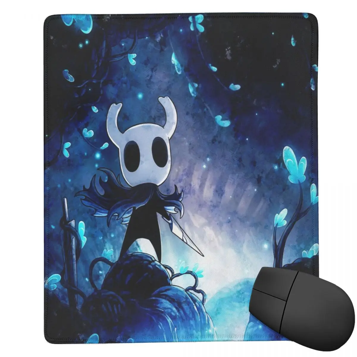Tapis de souris Hollow Knight, tapis pour clavier et souris, accessoire de bureau pour ordinateur, PC, ordinateur portable, idéal pour les joueurs.