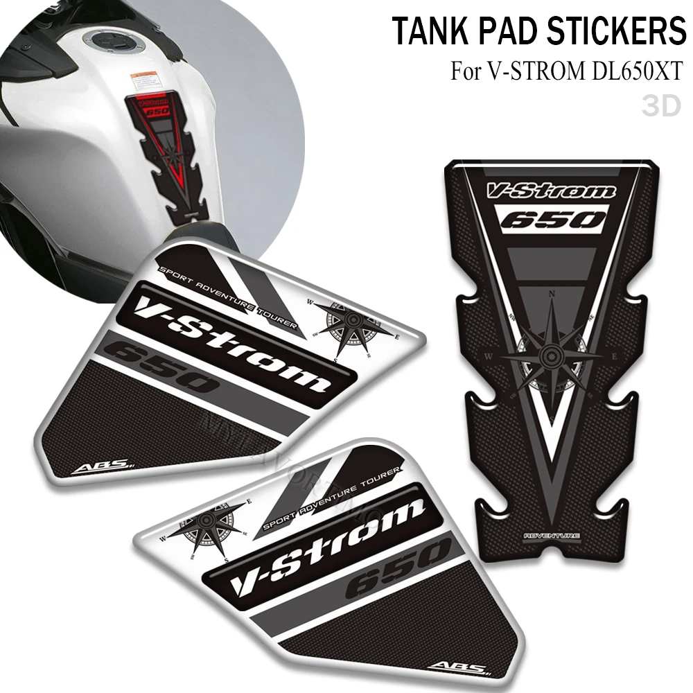 Tank Pad TankPad Protection Stickers Fuel Oil Kit Adventure For Suzuki V STROM VSTROM DL 650 XT 650XT 2018 2019 2020 2021 2022