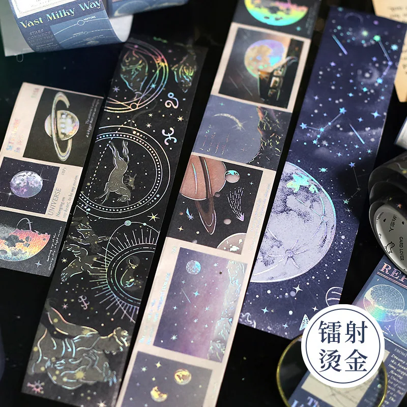 10pcs/1lot Decorative Adhesive Tapes A star 70,000 light-years away  Mask Tapes Scrapbooking DIY Paper Japanese Stickers